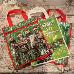 Duck Dynasty Tree Piece Christmas Tote Bags